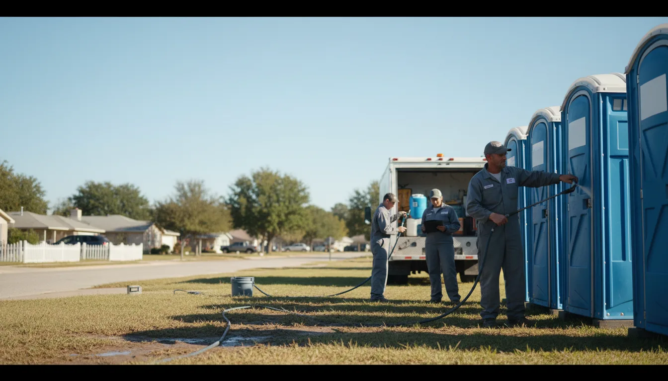 Long-Term Portable Toilet Rental in Florence, SC near me
